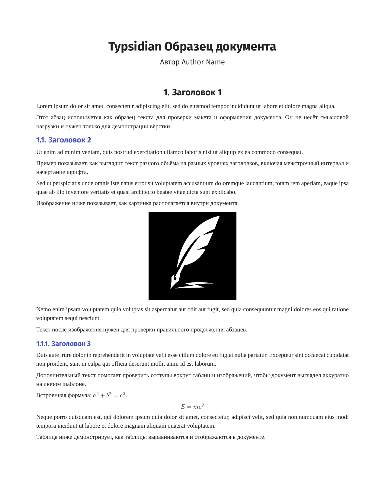 Typsidian template preview