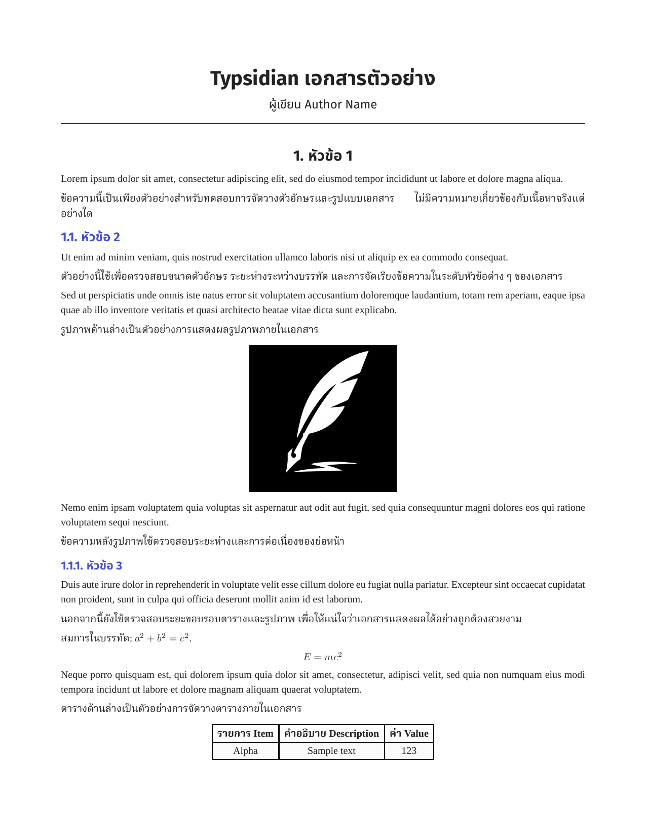 Typsidian template preview